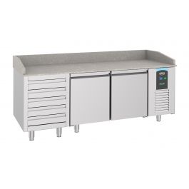 PIZZAWERKBANK 2 DEURS 5 LADEN