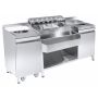COCKTAIL BAR STATION 
INCL. SINK, GLASS RINSER, GN CONTAINERS, SPEEDRAIL FOR BOTTLES, CUTTING BOARD AND WASTE BIN thumbnail