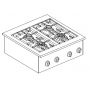GAS RANGE 4 BU. 14KW thumbnail