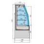 COLD DISPLAY NOAH WITH SLIDING DOORS 1.9 thumbnail
