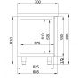 700 TABLE RÉFRIGÉRÉE 2 PORTES ET 4 TIROIRS MONOBLOCK ENERGY LINE thumbnail