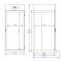 ROLL-IN FREEZER SS MONO BLOCK 700 LTR thumbnail