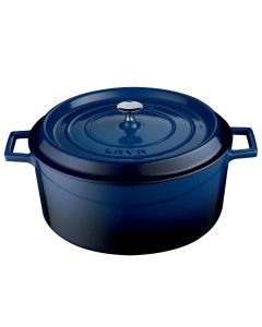 CASSEROLE ROND Ø28 BLAUW