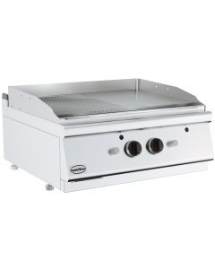 BASE 700 GAS GRILLPLATTE CHROM/GERILLT