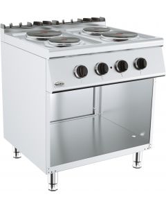 BASE 900 CUISINIERE A GAZ 4 BR. AVEC FOUR À ÉLECTRIQUE