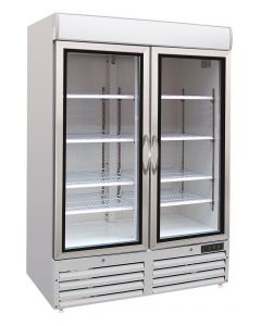 FREEZER 2 GLASS DOORS