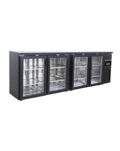 BARKOELER ZWART 4 DEUREN