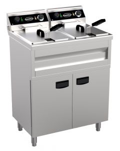 ELEKTRISCHE FRITEUSE 2X9L