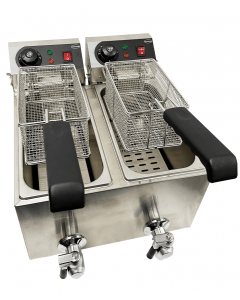 ELEKTRISCHE TAFELFRITEUSE 2X4 L