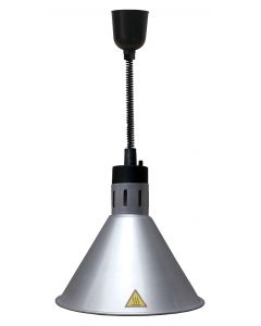 WARMHOUDLAMP CH-02 ZILVER