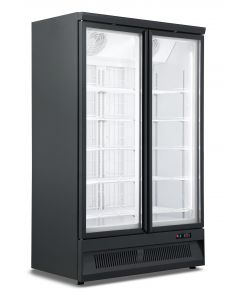 KOELKAST 2 GLASDEUREN
