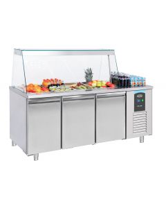 SALADETTE 3 DEURS 4x 1/1 GN PA