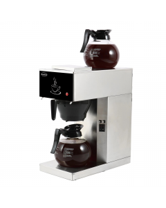 COFFEE MACHINE INCL. 2 GLASS COFFEE JUGS 1.8L