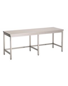 7812 Werktafel open onderstel 6 poten
