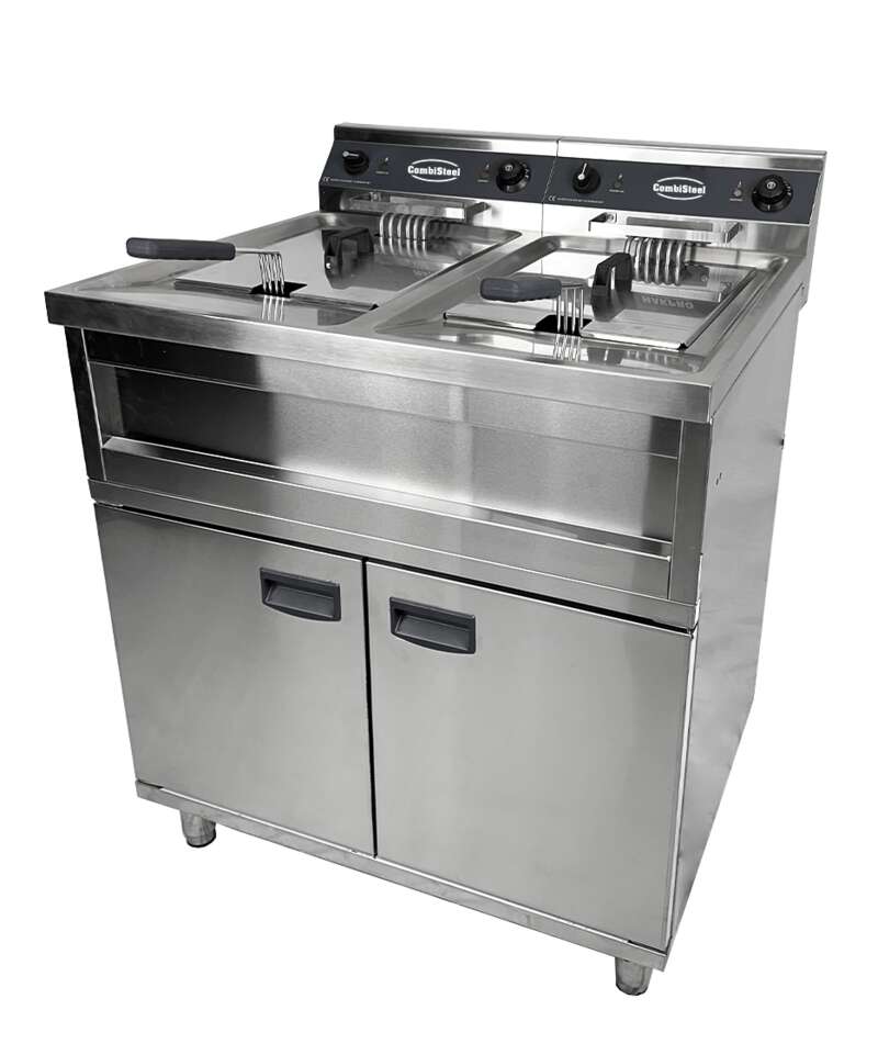 FRITEUSE ÉLECTRIQUES 2X12L 2X9KW COMBISTEEL 7455.0965